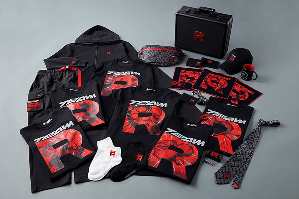 Pokémon 推出全新「火箭队Team Rocket」系列周边商品| Hypebeast
