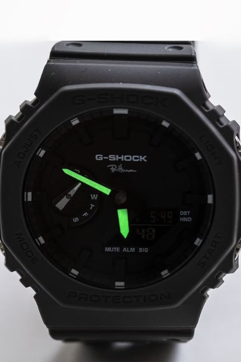 Ron Herman 携手G-SHOCK 推出全新GA-2100 联名表款| Hypebeast