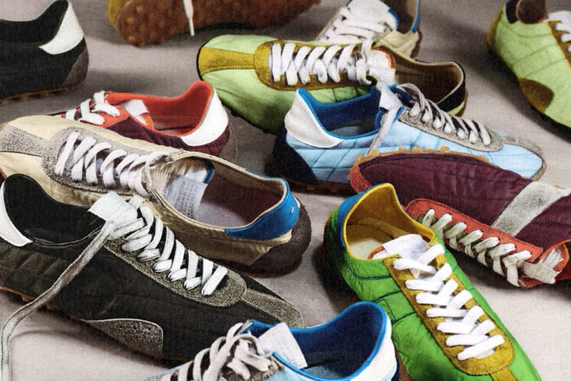 Maison Martin Margiela 2012 初秋Paint Splatter Replica 鞋款
