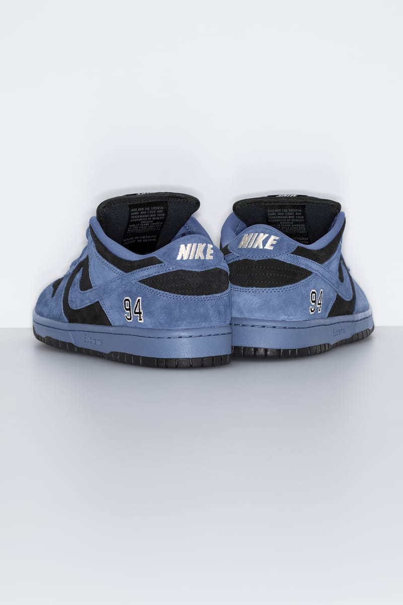 Supreme x Nike SB 最新联名Dunk Low 系列正式登场| Hypebeast