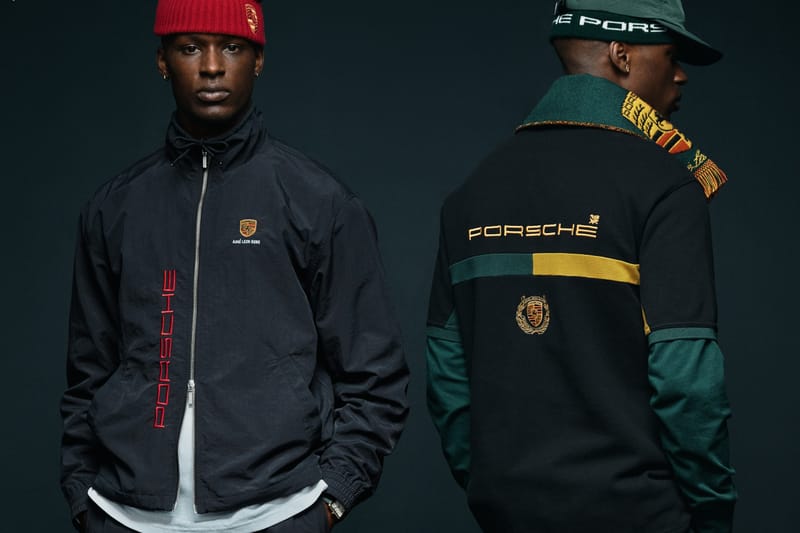 Veste H Aimé Leon Dore X Porsche - Coupe-vent Verte - Taille M - Neuf Avec étiquettes