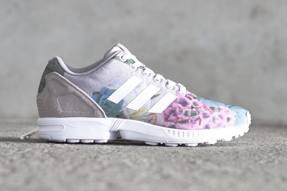 adidas Preps for Spring with a Very Floral ZX Flux | HYPEBAE