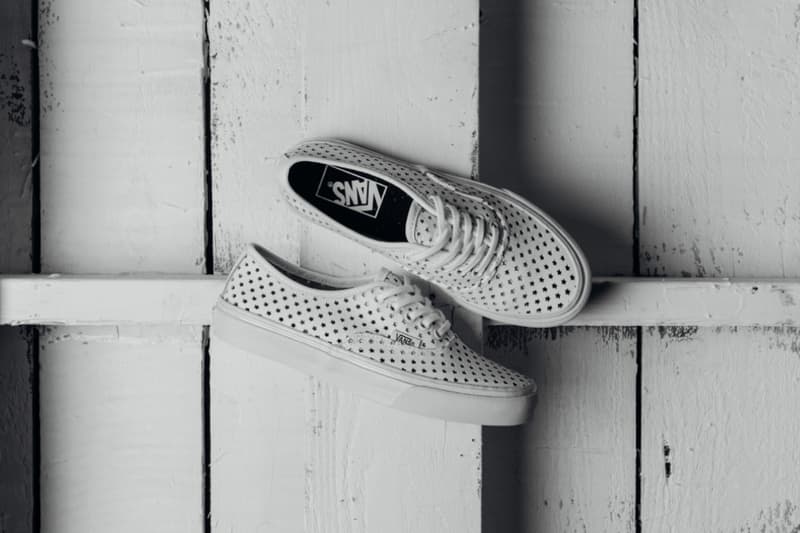 vans perforated
