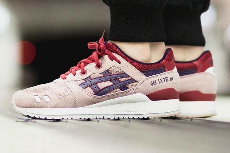 ASICS Gel Lyte III in Adobe Rose and Stone Wash SNEAKER POLITICS