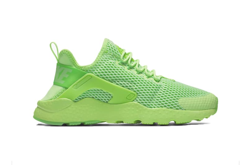 neon orange huaraches