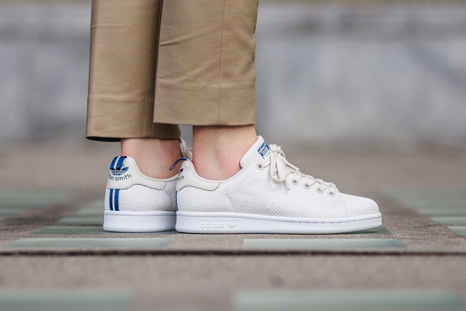 adidas stan smith knit sneakers
