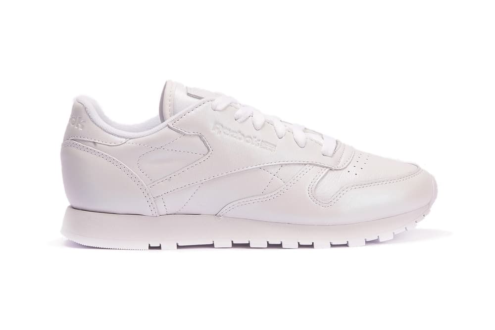 reebok classic pearlized rose gold