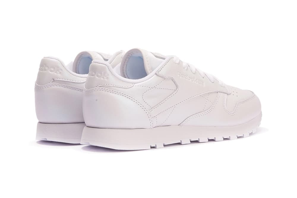 reebok classic pearlized rose gold