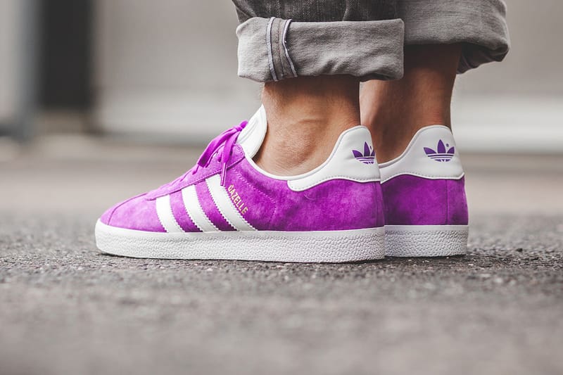 Adidas gazelle ice purple online