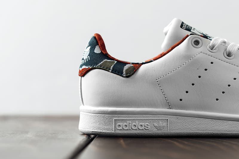 stan smith floral trainers