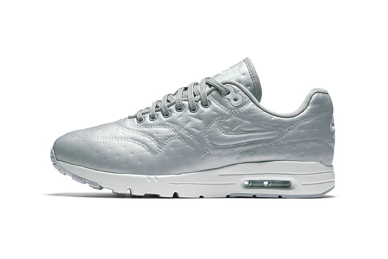 nike air max shiny silver