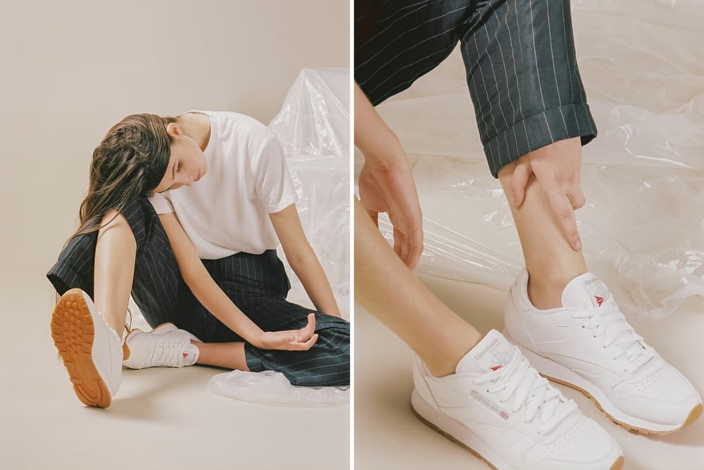 reebok classics on feet