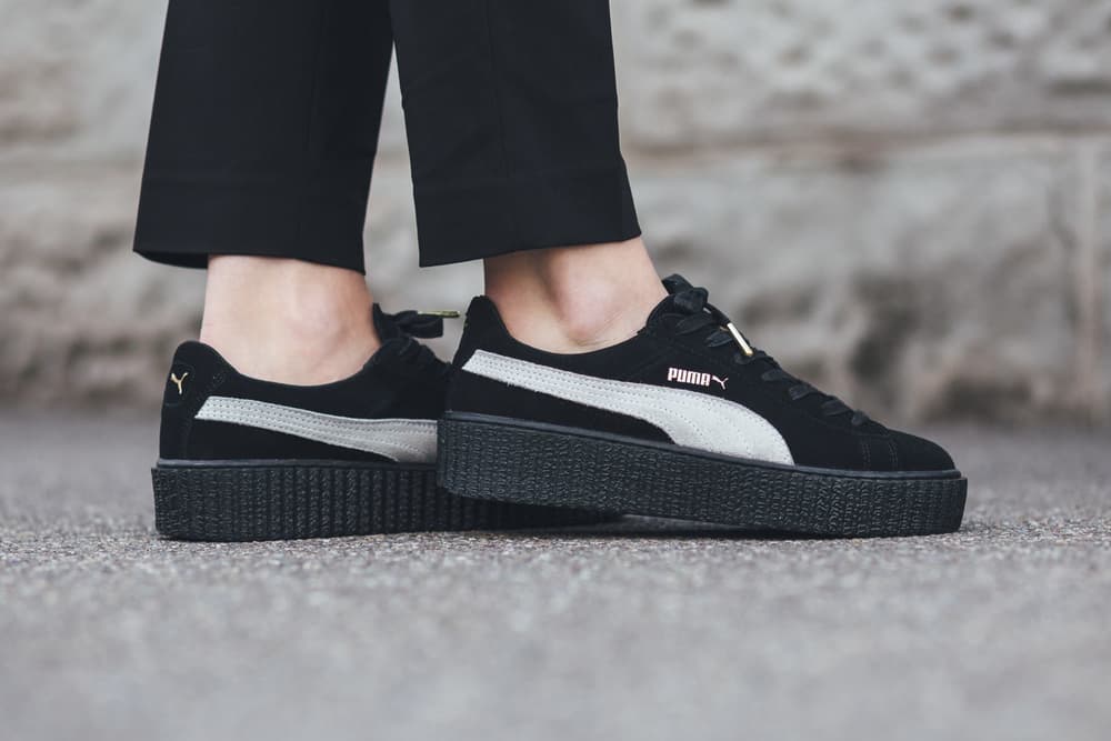 Fenty X Wmns Suede Creeper 'Black' GOAT