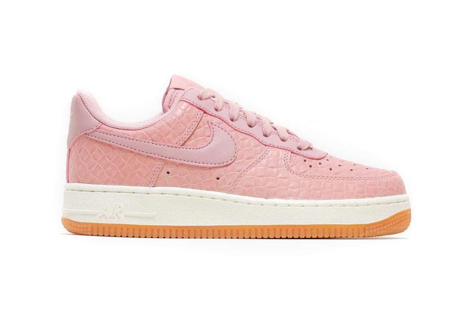air force 1 gs white pink glaze