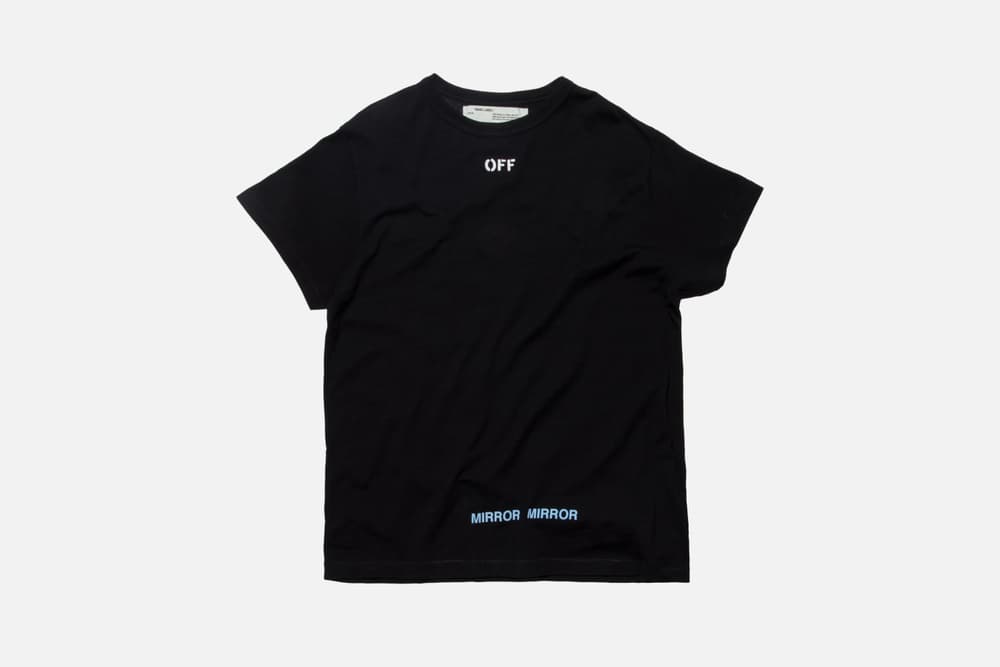 off white mirror mirror t shirt