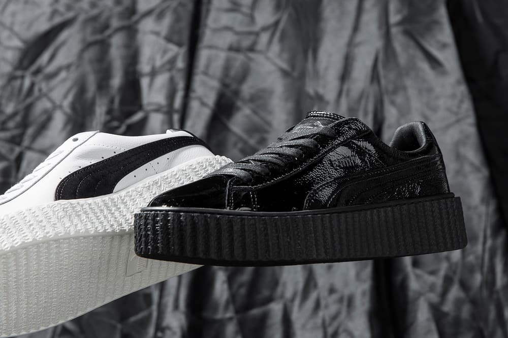 puma creeper black and white
