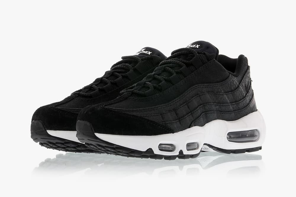 nike air max 95 summit white black