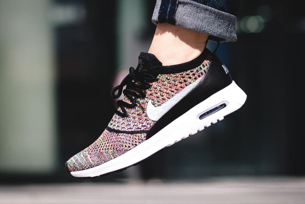 nike air max white multicolor