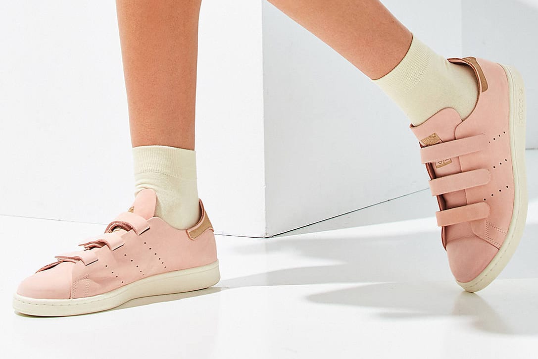 The adidas Stan Smith CF Blushes in Pink | HYPEBAE