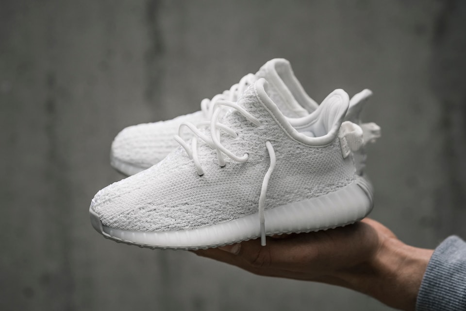 Cheap Adidas Yeezy Boost 350 V2 Mono Ice Size 7 Brand New Ship Fast
