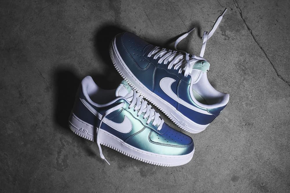 nike air force 1 white mint