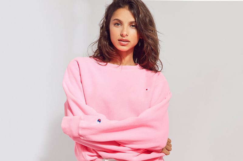 Neon sales champion sweatshirt