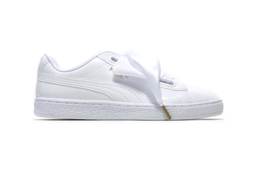 PUMA Basket Heart Patent Leather Is Restocked | HYPEBAE