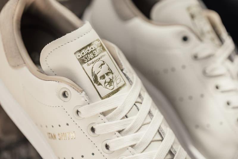 black leather stan smiths