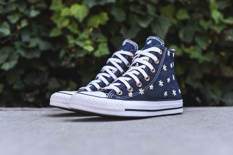 denim daisy converse