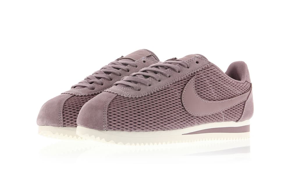 nike mauve cortez leather