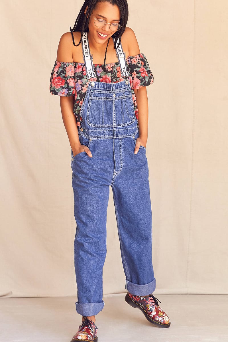 Vintage tommy hilfiger dungarees outlet