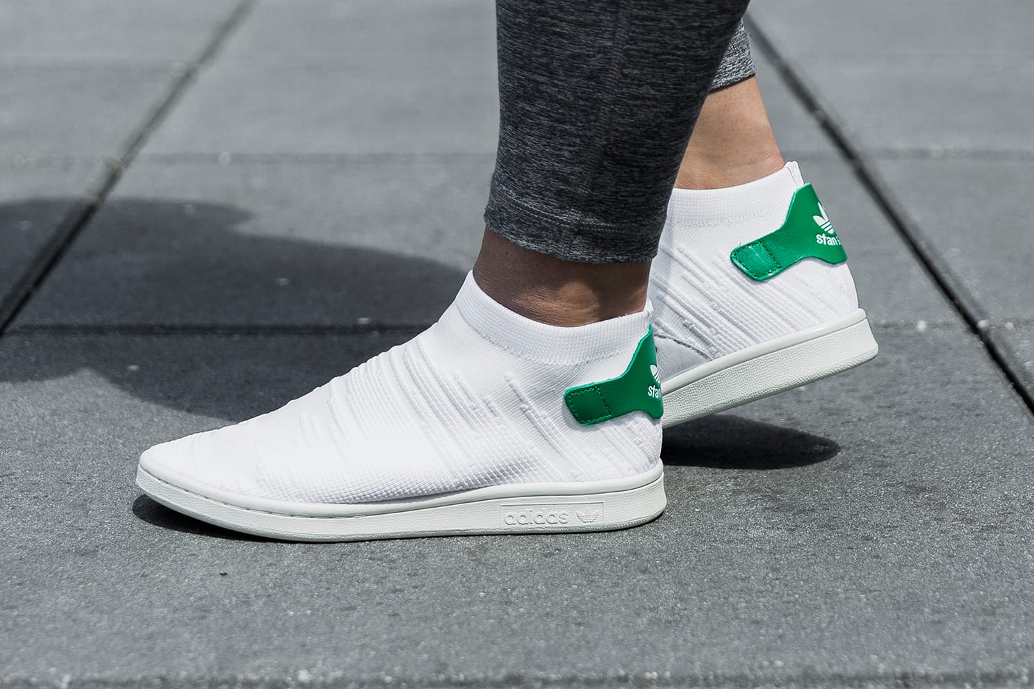 فرش ريل تكنيك adidas Originals White Stan Smith Sock Primeknit | HYPEBAE فرش ريل تكنيك