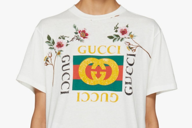 gucci flower shirt