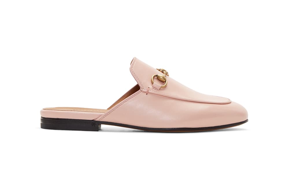 gucci neon pink princetown