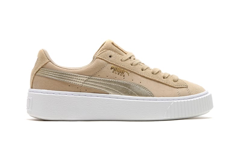 Puma suede platform quarry best sale