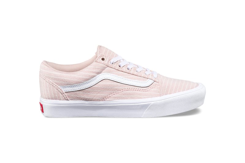 vans pink stripe