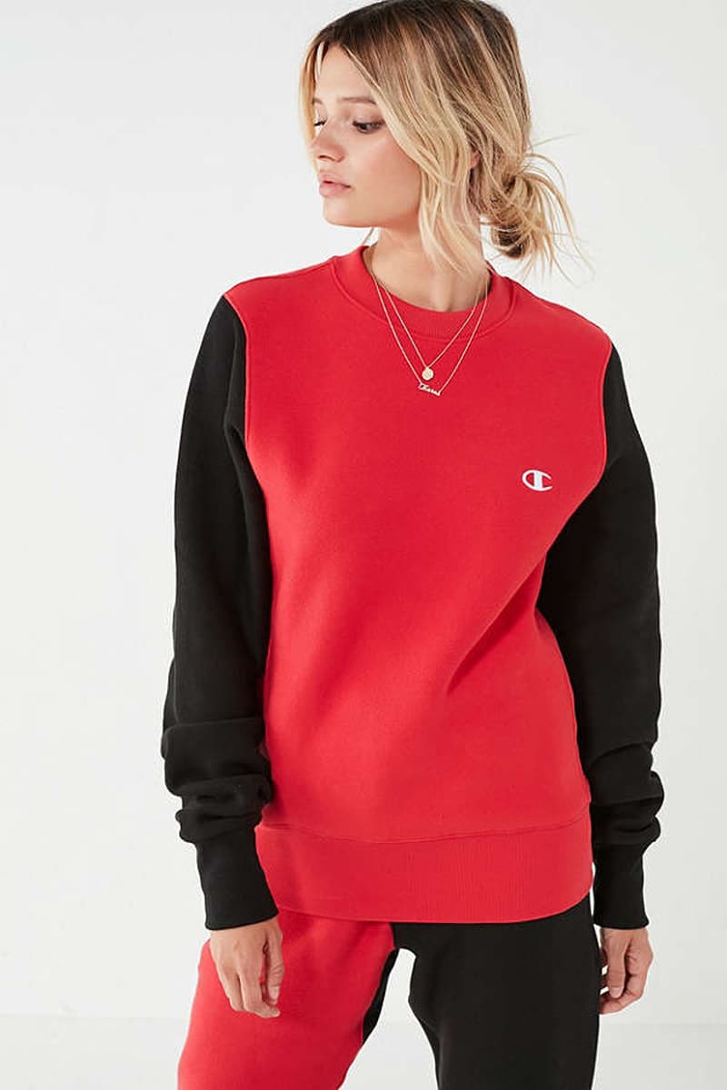 colorblock champion sweatpants