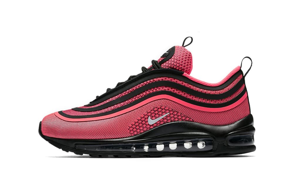 gray and pink air max 97
