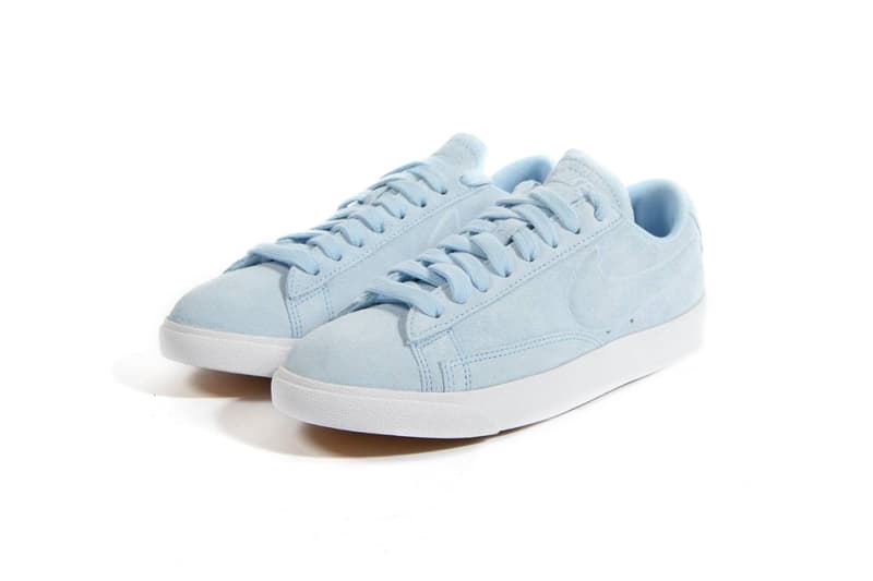 nike low blazers blue