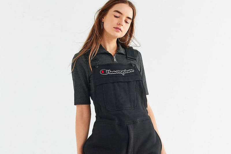 Champion fleece jumpsuit sale