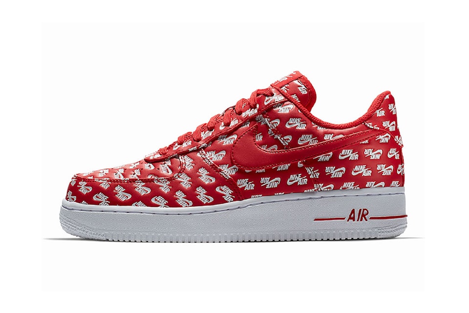 air force 1 nike logo all over