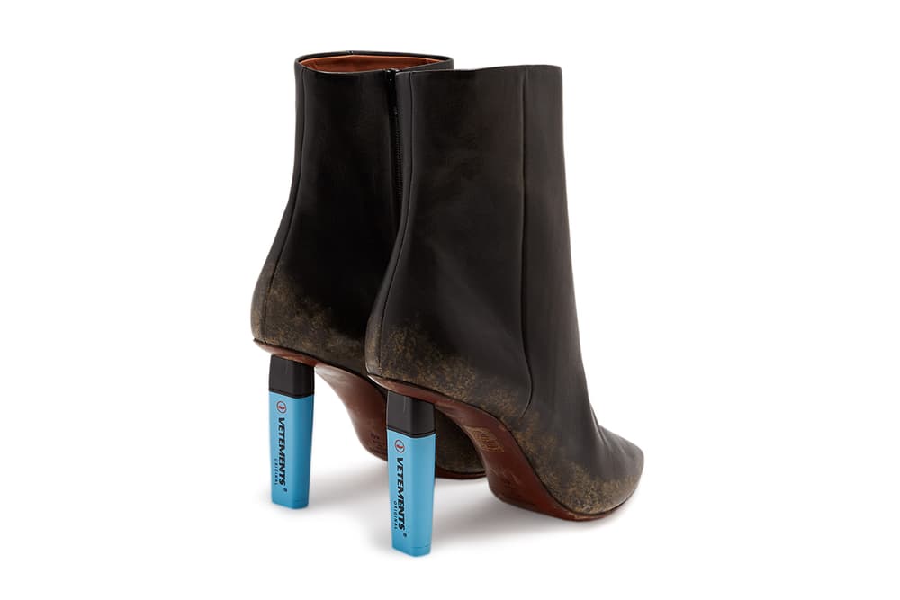 vetements highlighter heels
