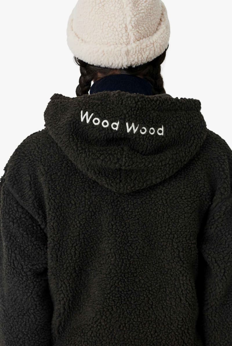 wood wood double a hoodie