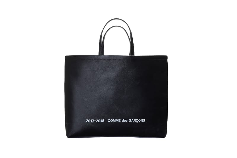 Comme des garcons sale black market tote bag