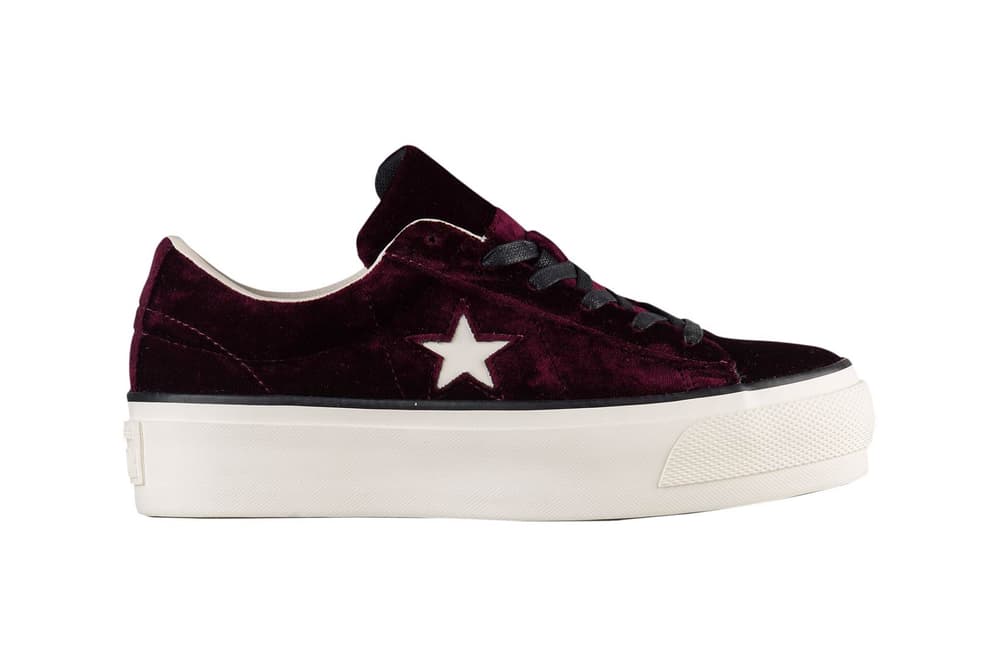 burgundy platform converse