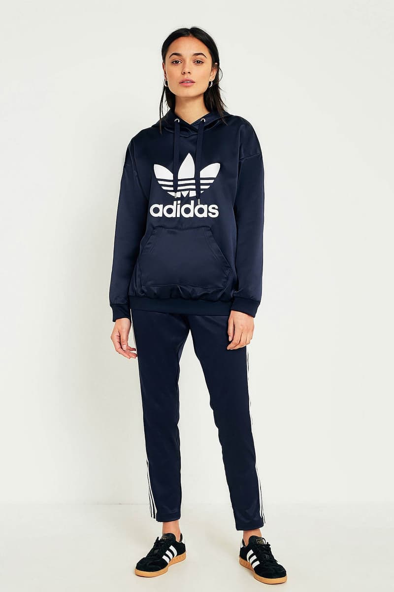 trefoil essentials cuffed joggers
