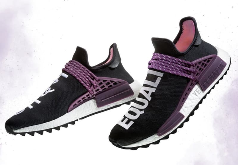 G LAB Pharrell x adidas NMD Human Race xanh lá cành