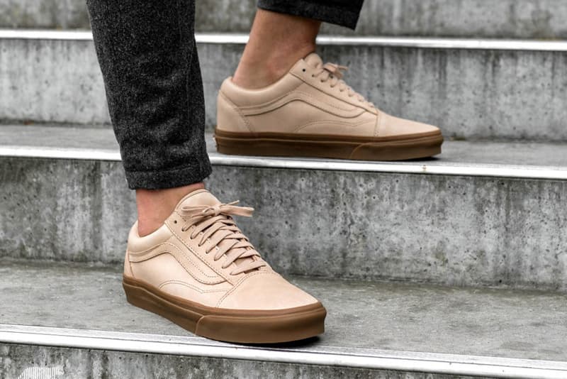 all tan old skool vans