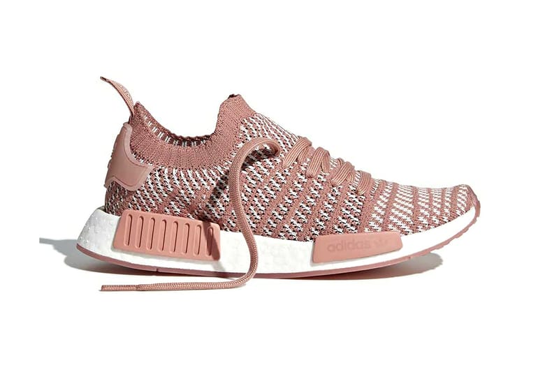 Women's cream nmd_r1 stlt primeknit clearance sneakers