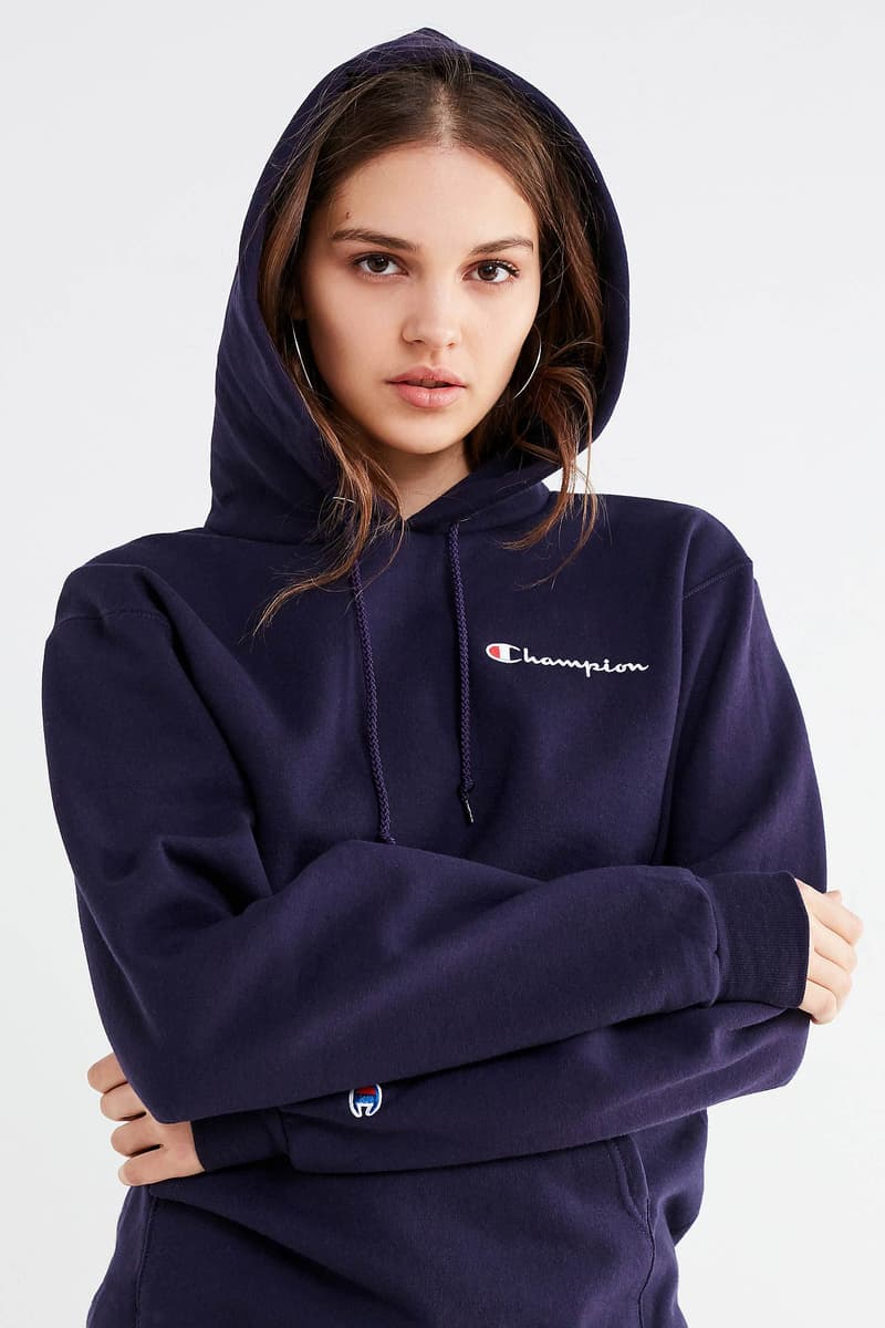 Champion x Urban Outfitters' Hoodie in Pink | HYPEBAE